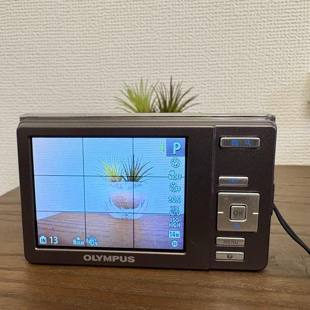 OLYMPUS FE-5030 コンデジ パールホワイト