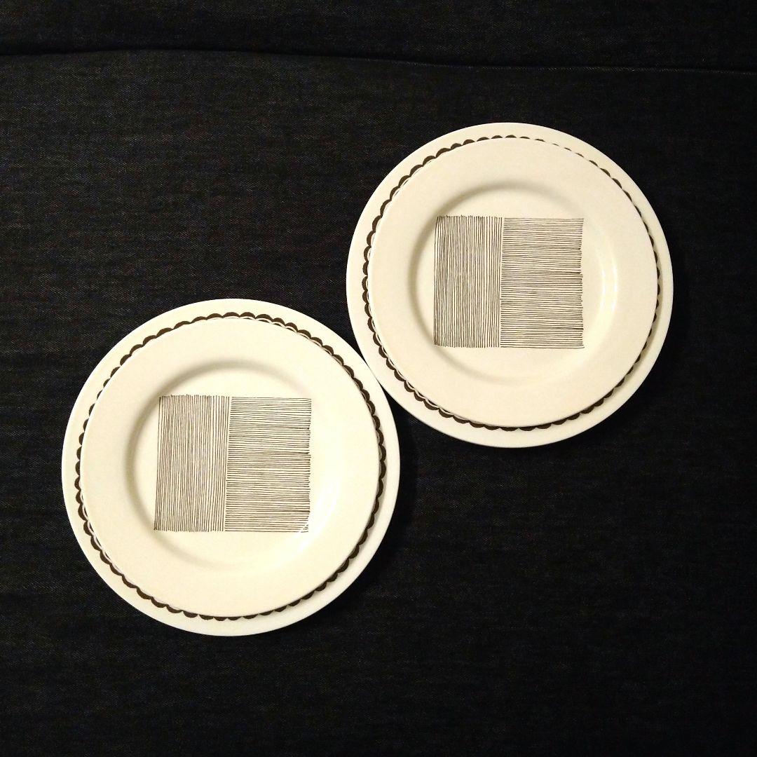 【半額以下】波佐見焼 プレート4枚セット φ21φ24