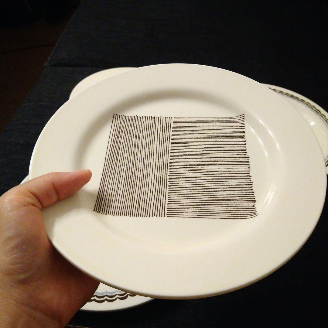 【半額以下】波佐見焼 プレート4枚セット φ21φ24