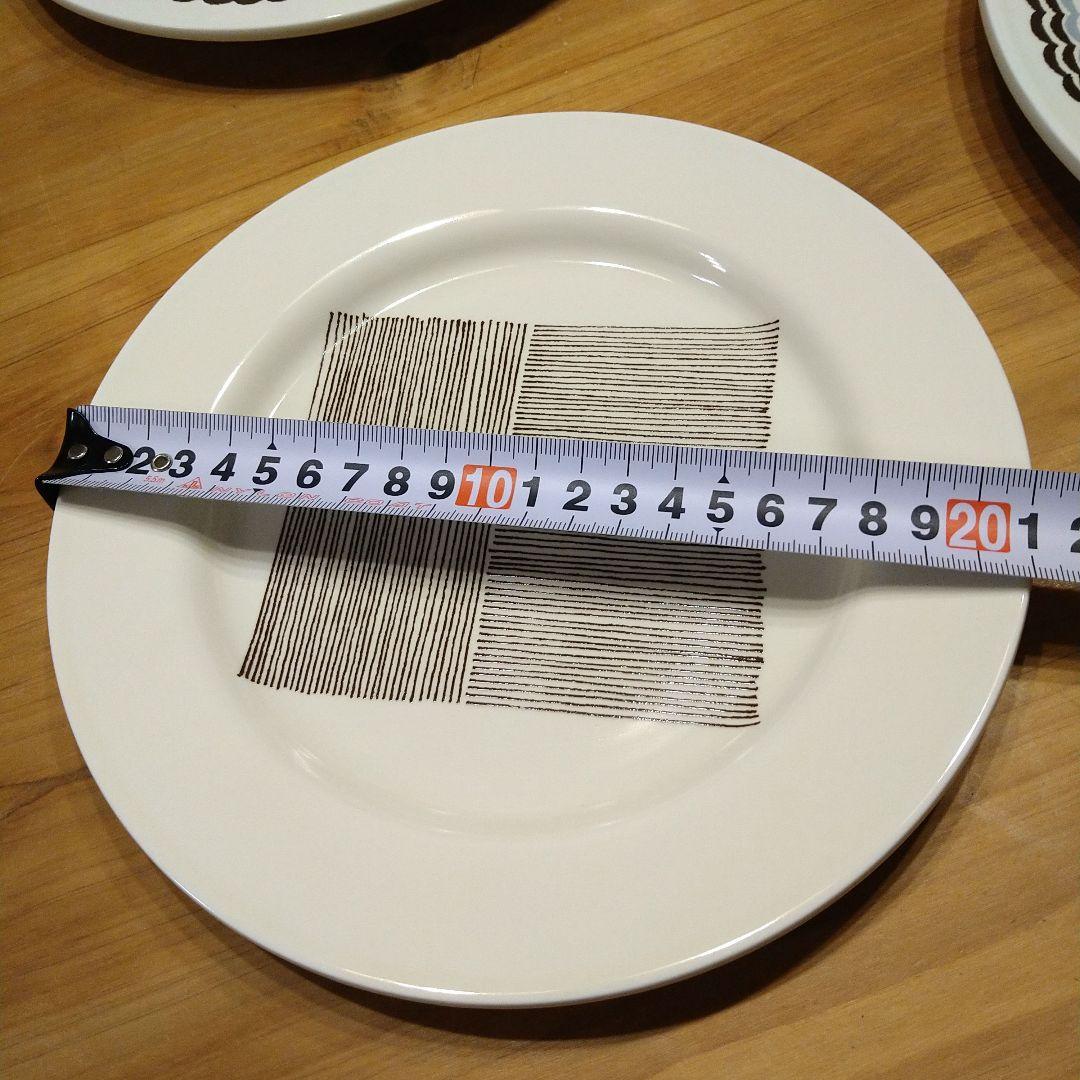 【半額以下】波佐見焼 プレート4枚セット φ21φ24