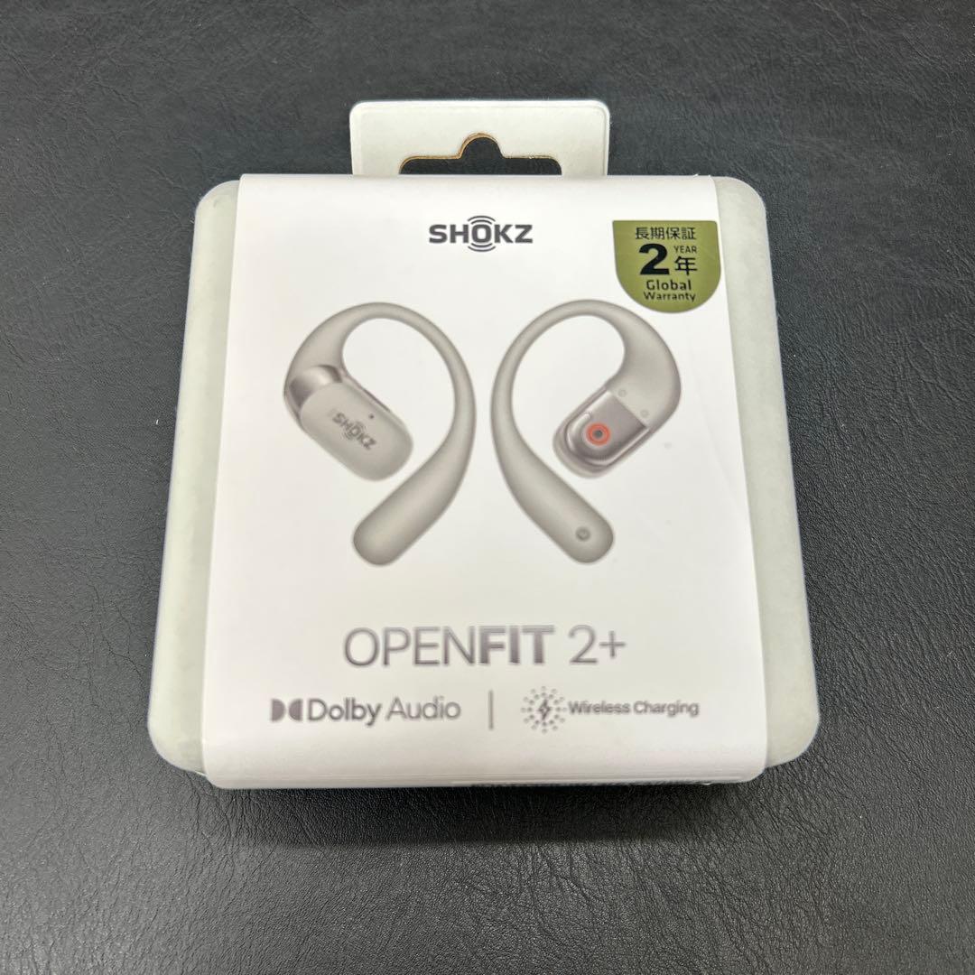 【ほぼ未使用】SHOKZ OPENFIT2+ 骨伝導イヤホン