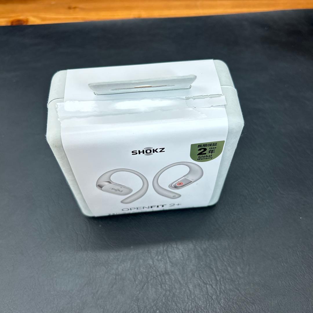 【ほぼ未使用】SHOKZ OPENFIT2+ 骨伝導イヤホン