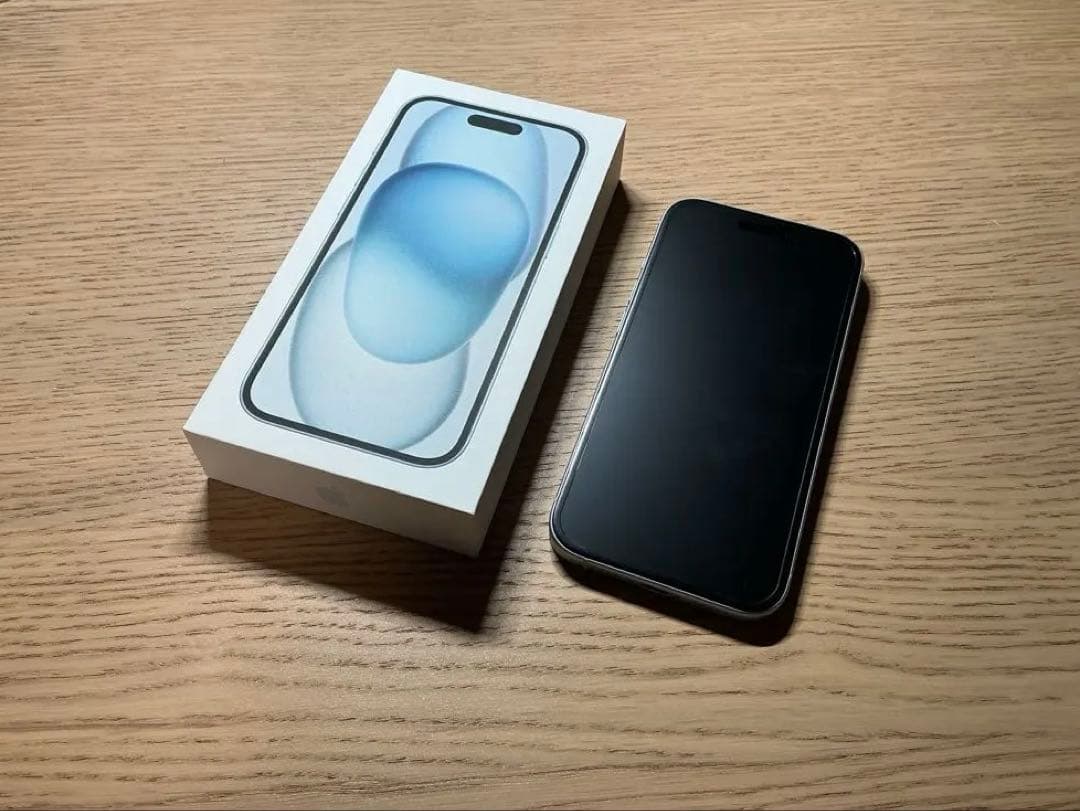 本日限定割引！【超美品】iPhone 15 ブルー 256GB