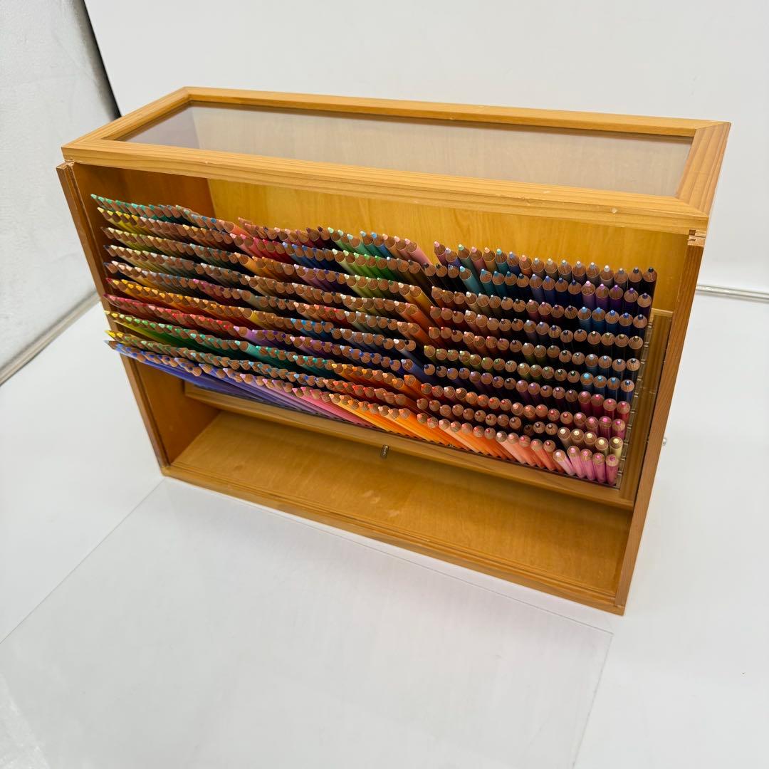 フェリシモ　500色　色鉛筆　専用ケース付　Felissimo