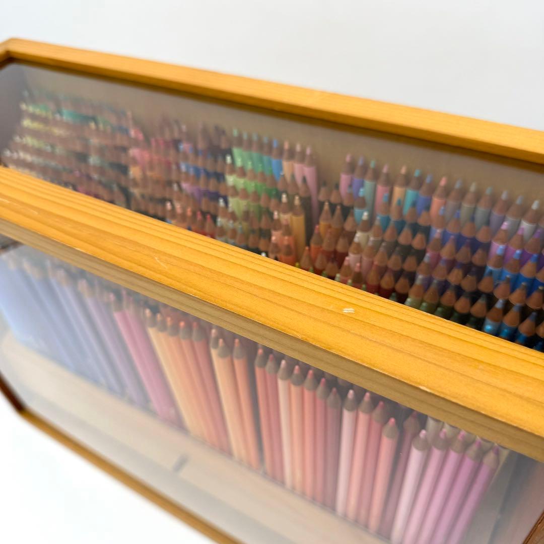 フェリシモ　500色　色鉛筆　専用ケース付　Felissimo