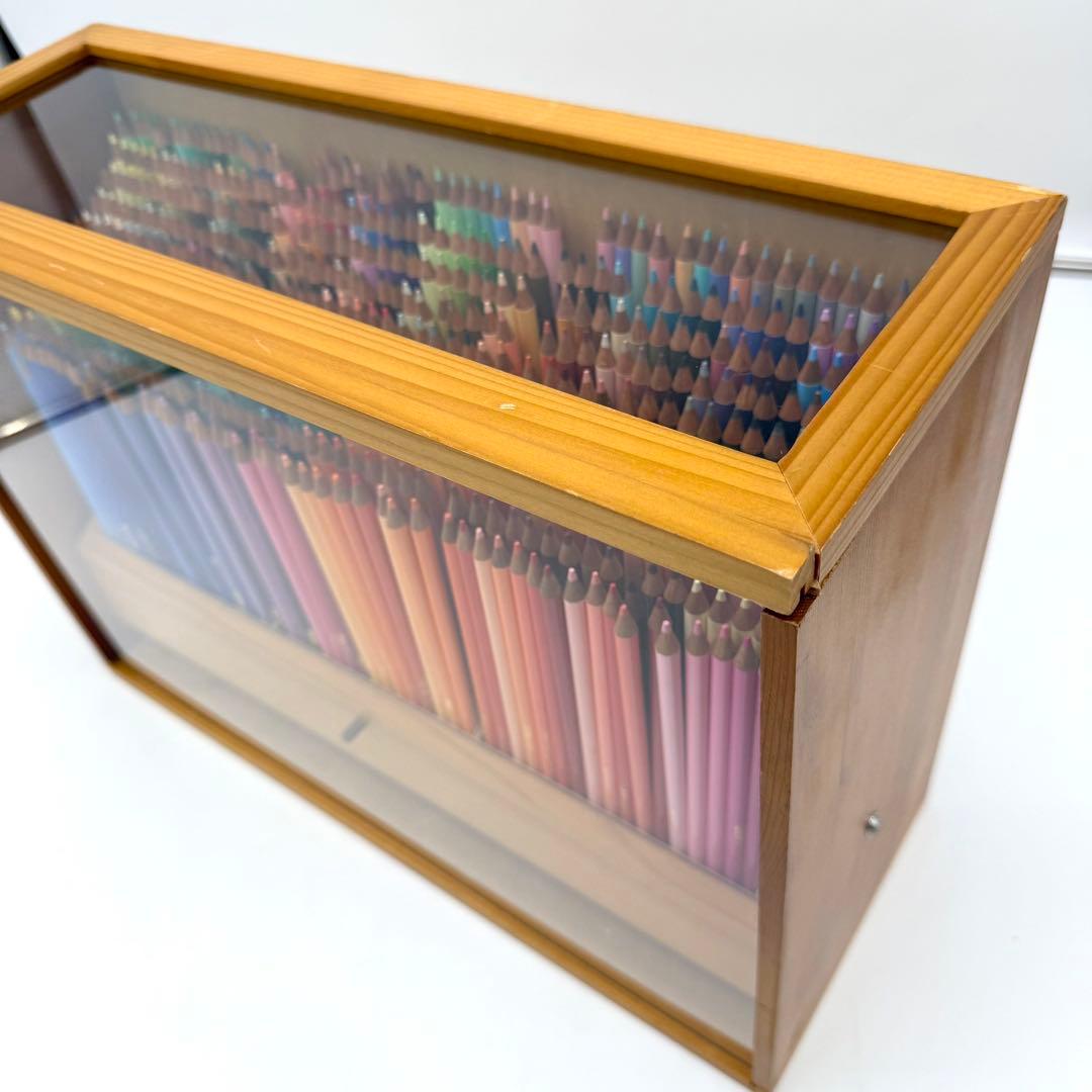 フェリシモ　500色　色鉛筆　専用ケース付　Felissimo