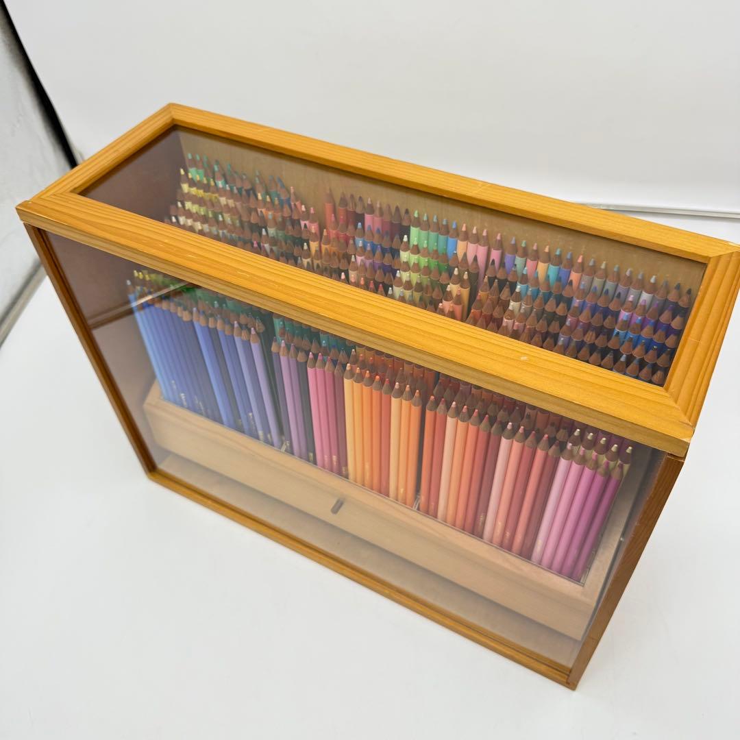 フェリシモ　500色　色鉛筆　専用ケース付　Felissimo