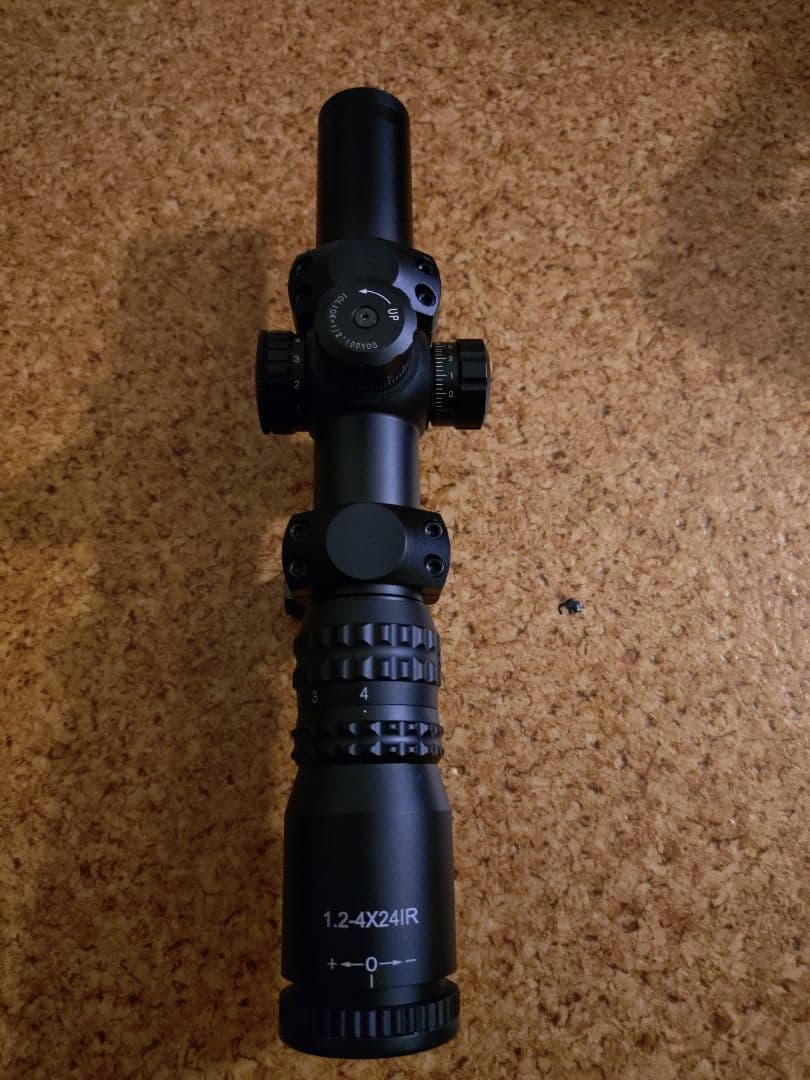 美品　ノーベルアームズ　TAC ONE 1.2-4X24IR とマウントリング