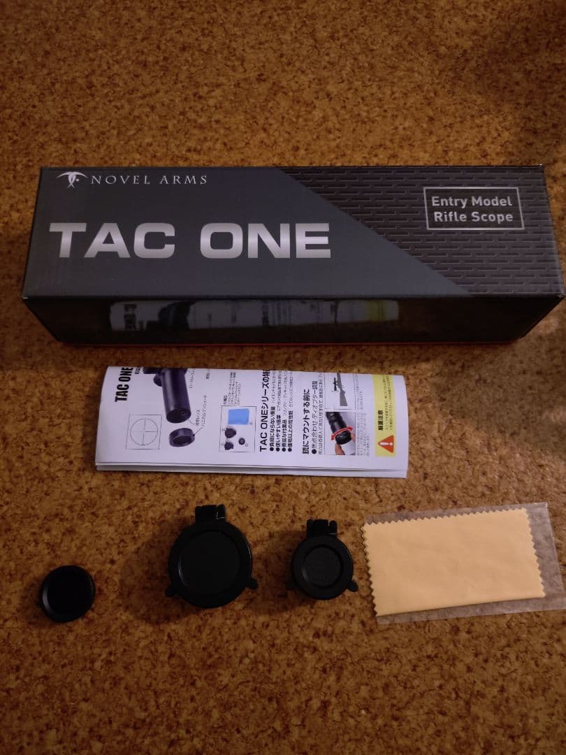 美品　ノーベルアームズ　TAC ONE 1.2-4X24IR とマウントリング