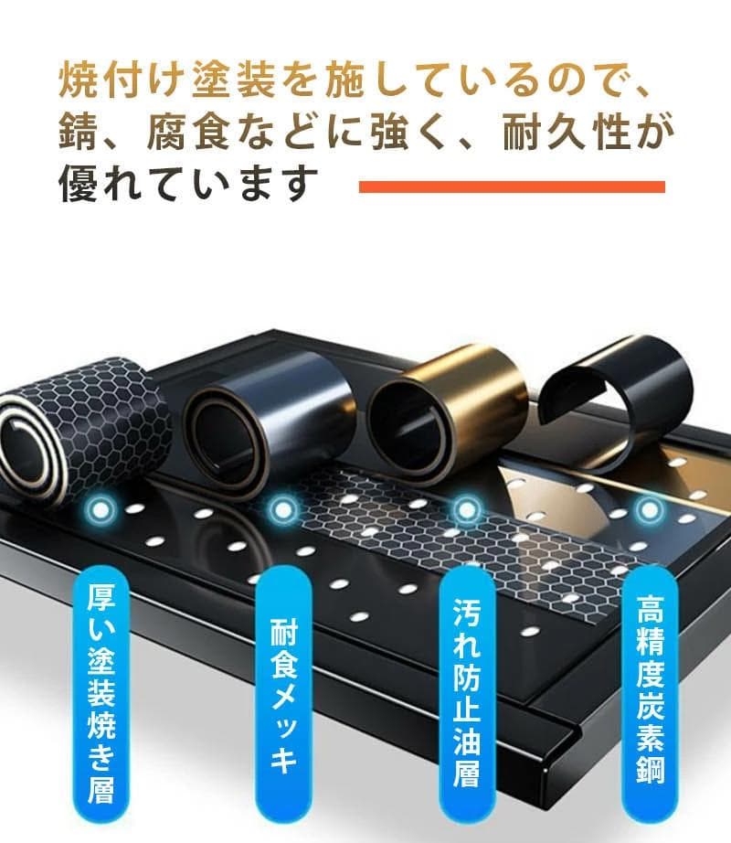 スチールラック棚キャスター付 ブラック キッチンラック キッチン収納 食器棚