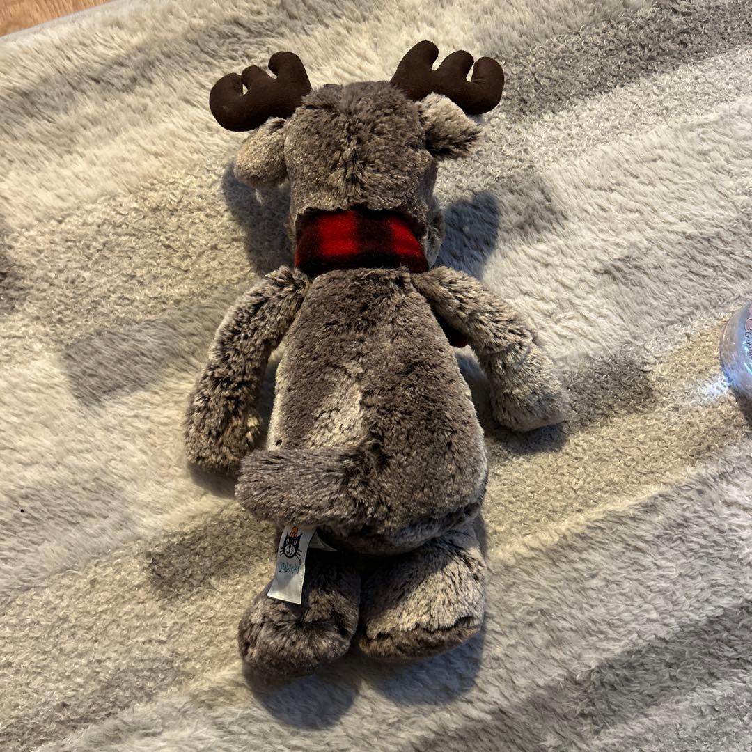 ぬいぐるみ  Bashful Marty Moose scarf