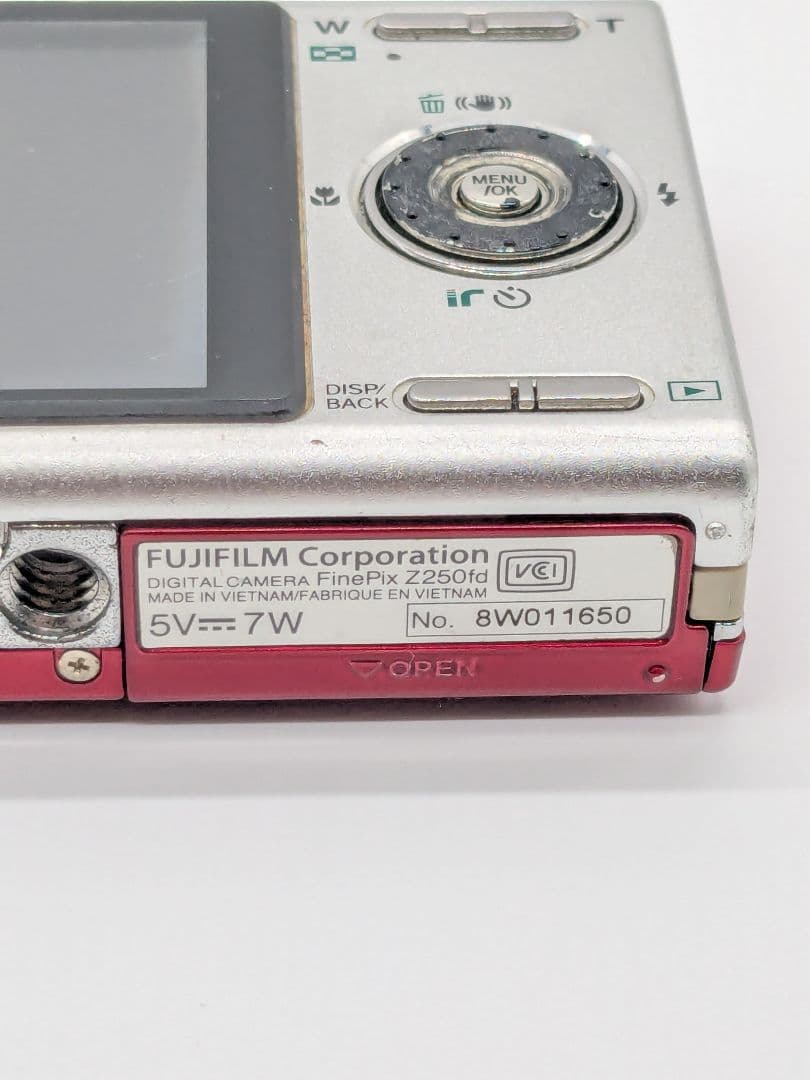 FUJIFILM FinePix Z250 レッド デジカメ ファインピクス