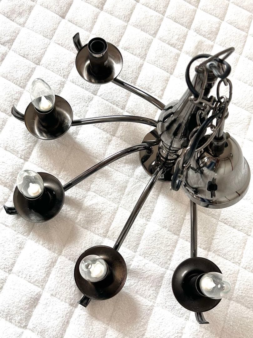 Francfrancフランフランシャンデリア ペンダントライト ロウソク型照明