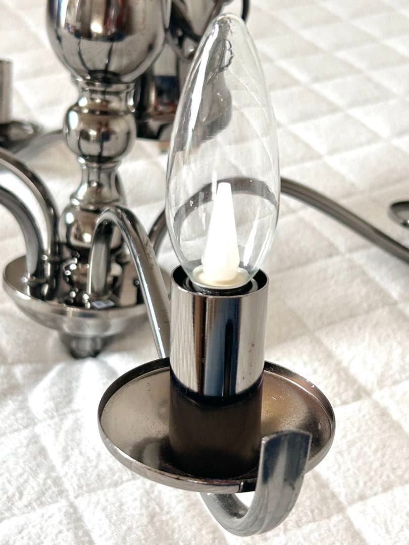 Francfrancフランフランシャンデリア ペンダントライト ロウソク型照明