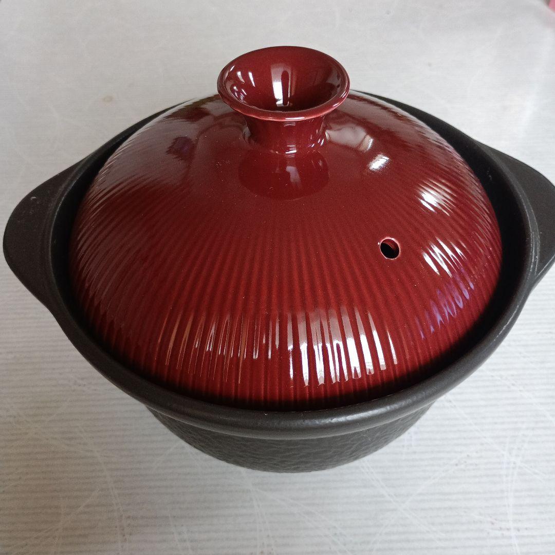 未使用　Hirota 時短釜 電子レンジ対応 2合 レシピ　　説明書　箱付き