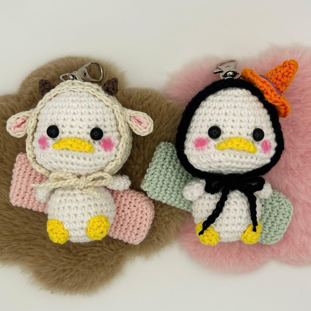 【ネム】リップケース　編みぐるみ