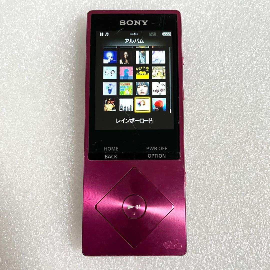 【バッテリー良好】ソニー　ウォークマン　NW-A26 32GB ボルドーピンク