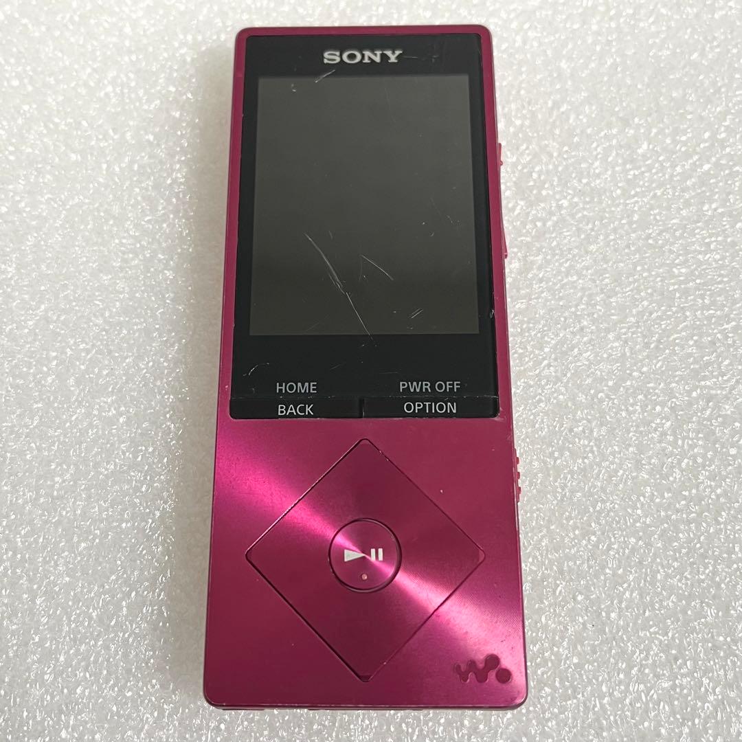 【バッテリー良好】ソニー　ウォークマン　NW-A26 32GB ボルドーピンク