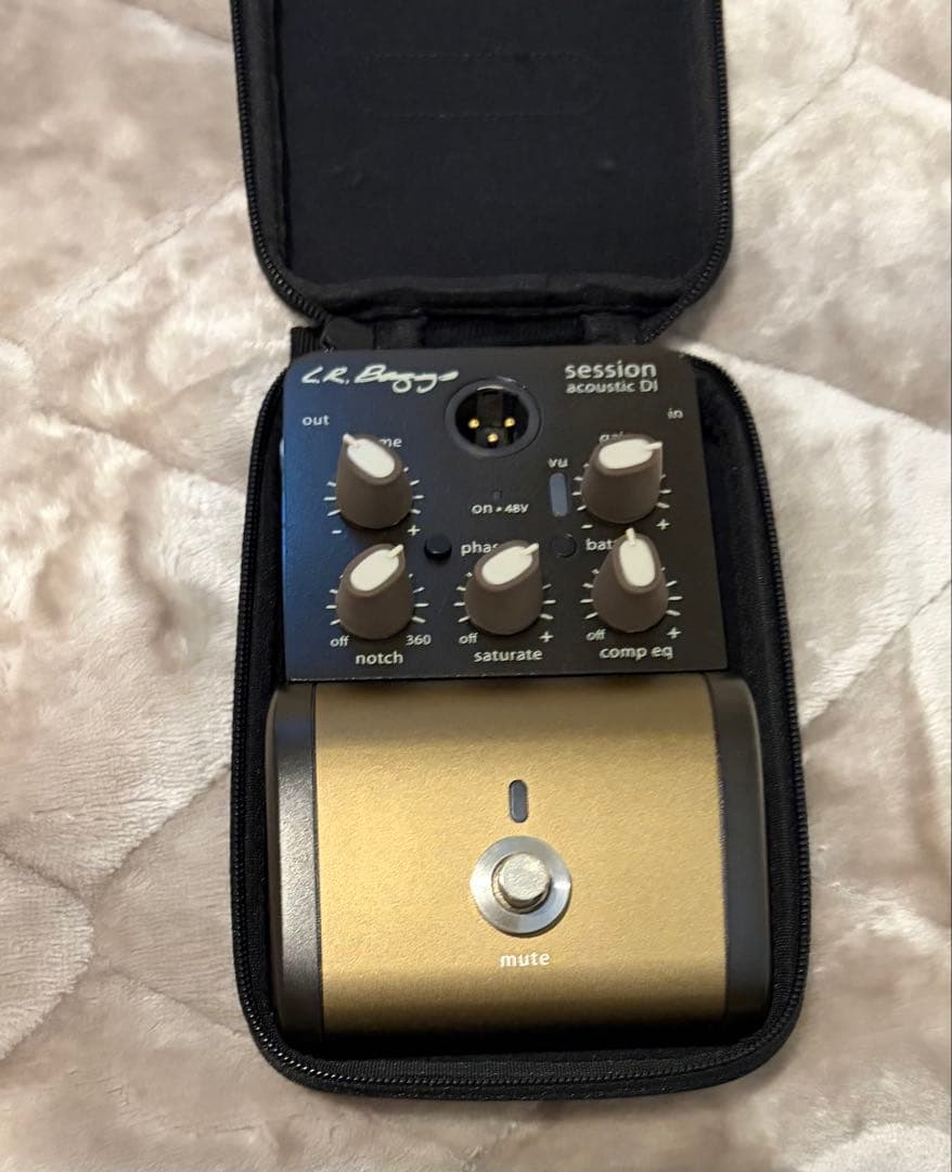 L.R. Baggs session acoustic DI 専用ケース付き