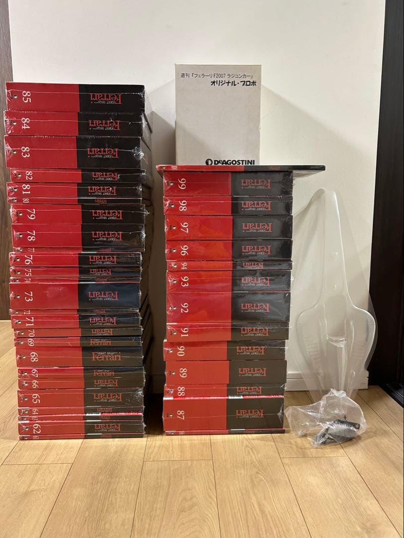 (未組立)DeAGOSTINI週刊フェラーリF2007 1〜100号
