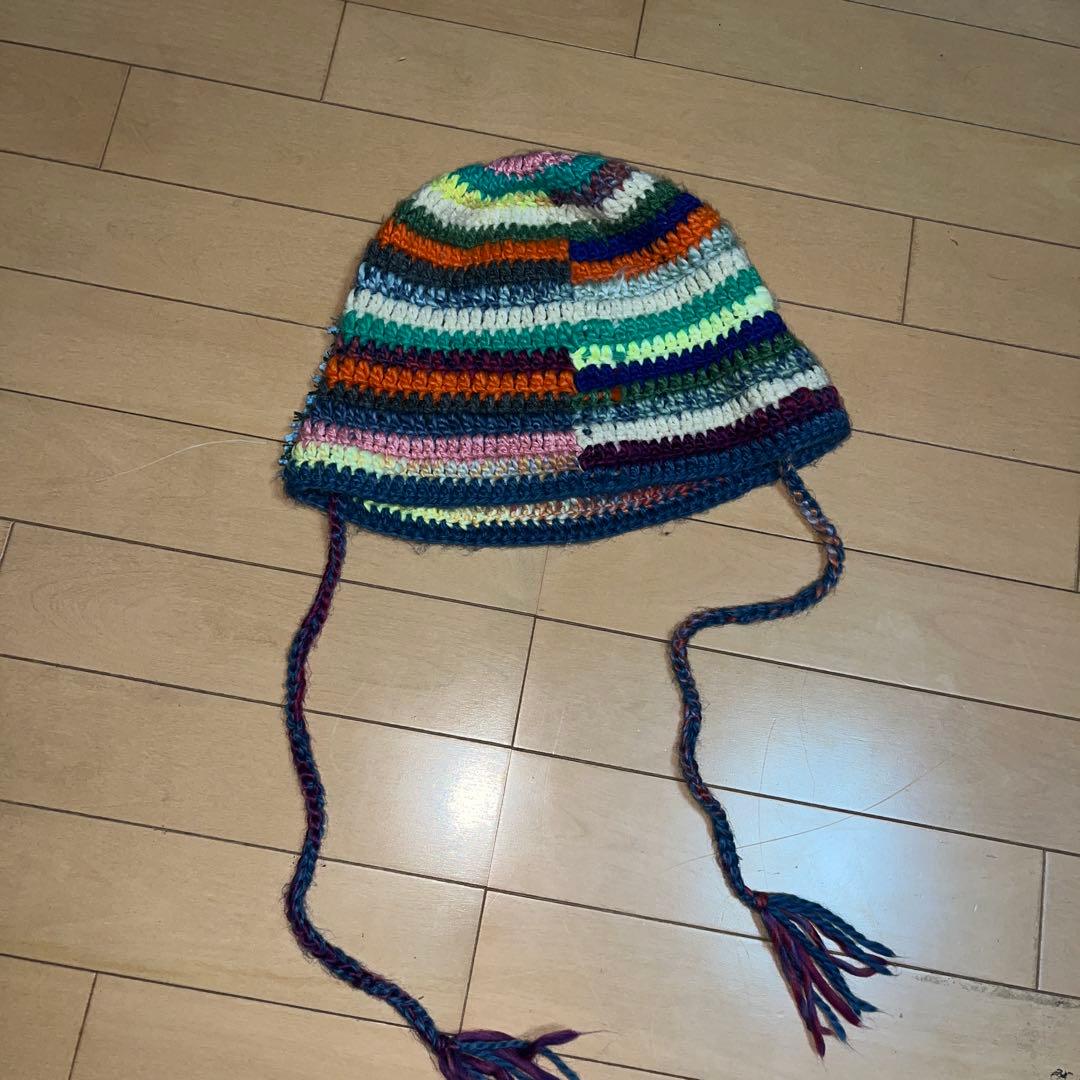 帽子 THE GREATEST String Knit Bucket FK185