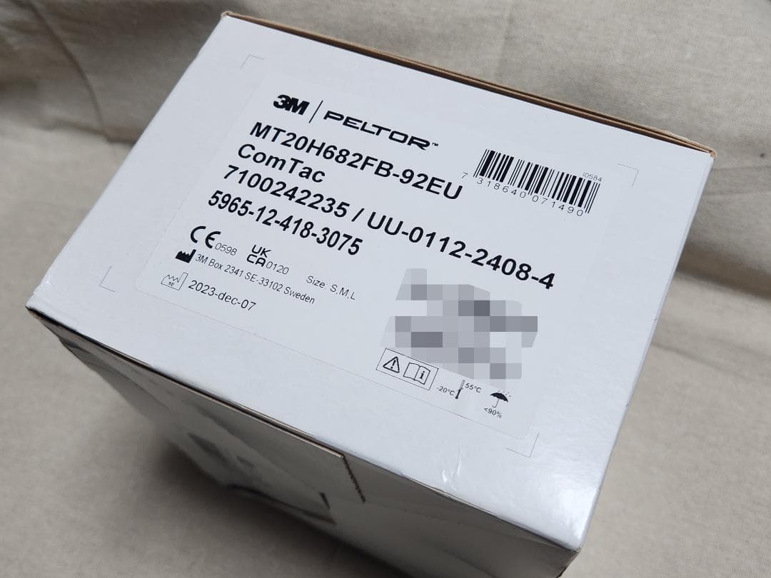 【新品】3m Peltor comtac xpi 実物 ヘッドセット