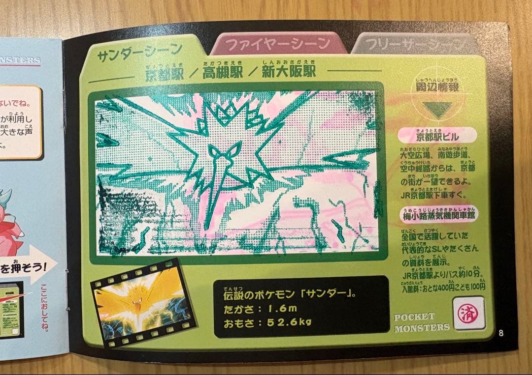 【超貴重】JR西日本「ポケットモンスター スタンプラリー'99」セットです。