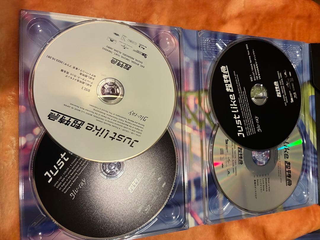 超特急ライブBlu-ray Just like 超特急