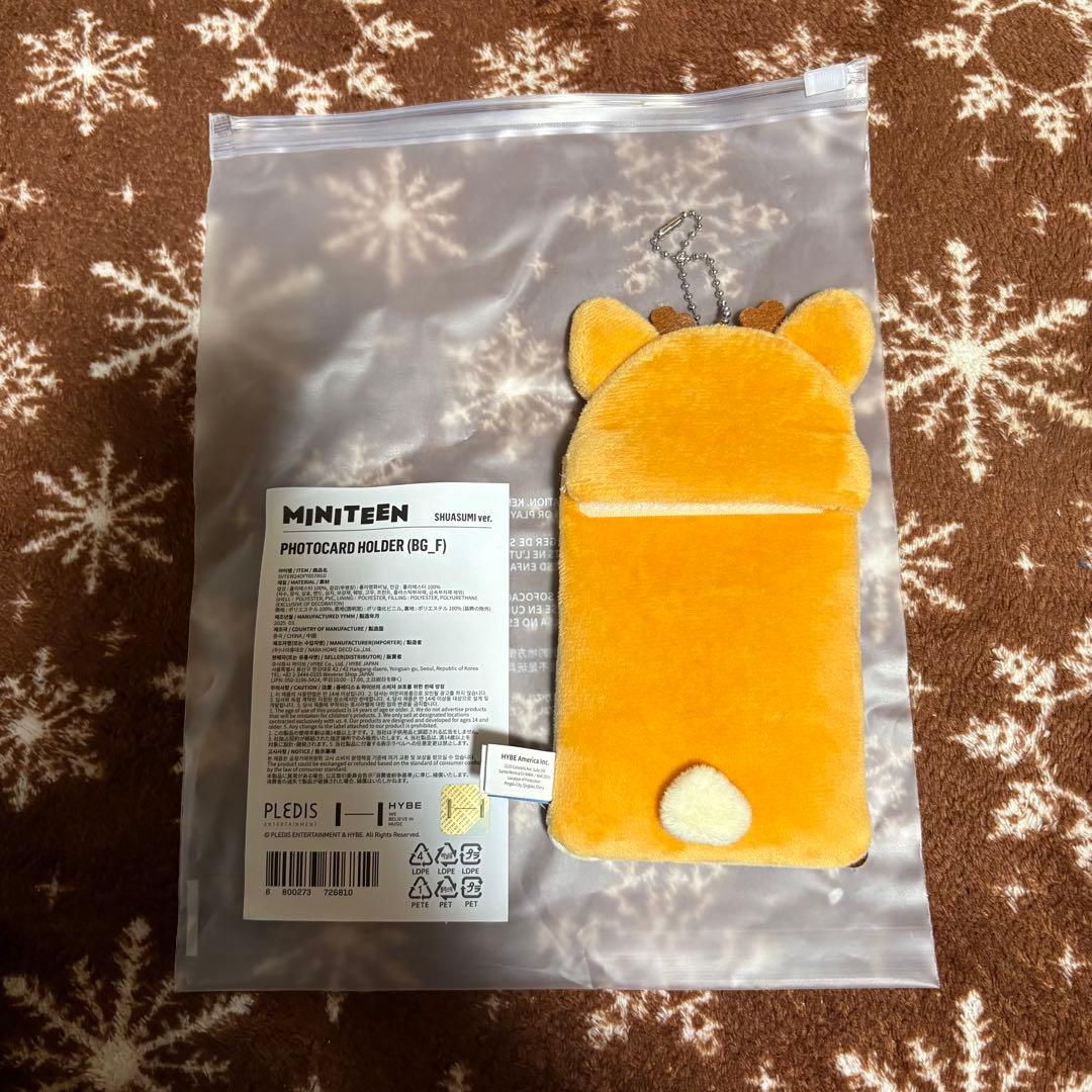 SEVENTEEN miniteen SHUASUMI フォトカードフォルダー