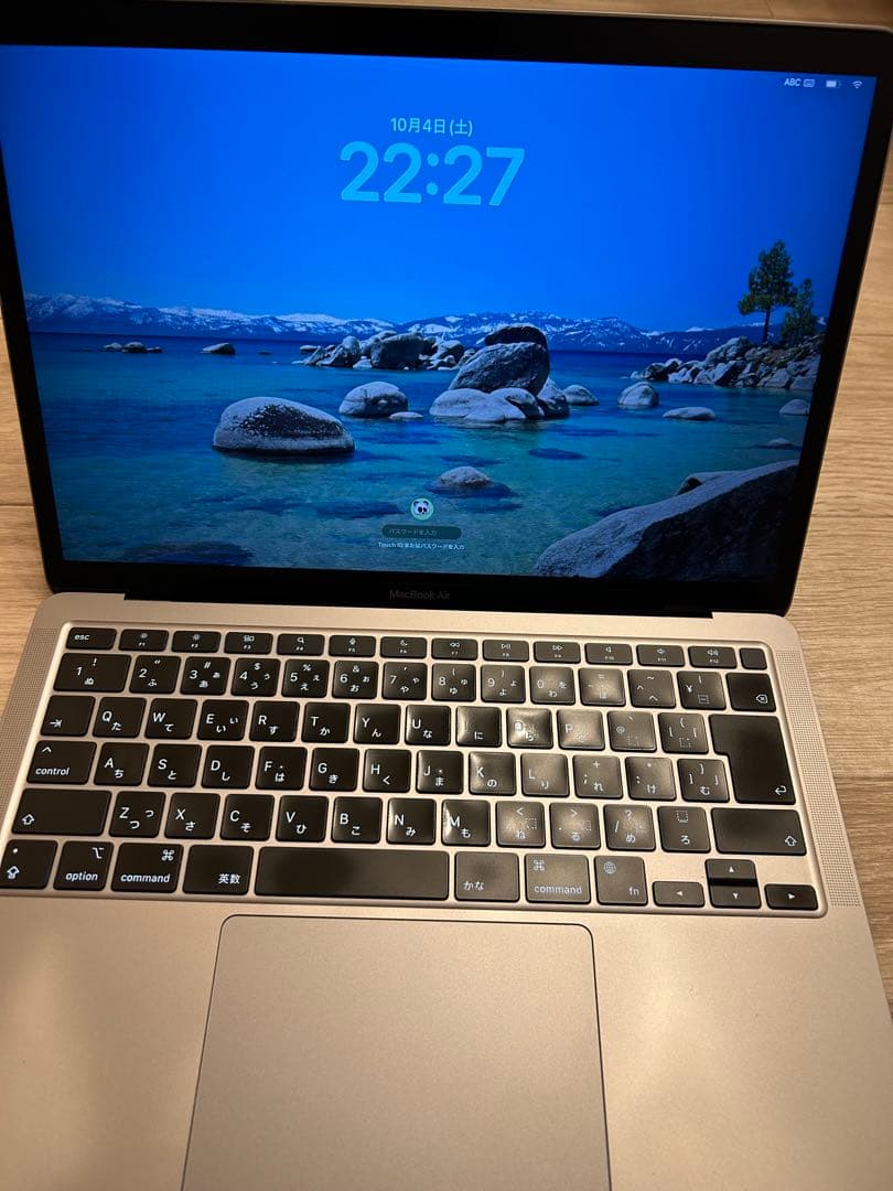 M1 MacBook Air 8GB 512GB バッテリー最大容量100%