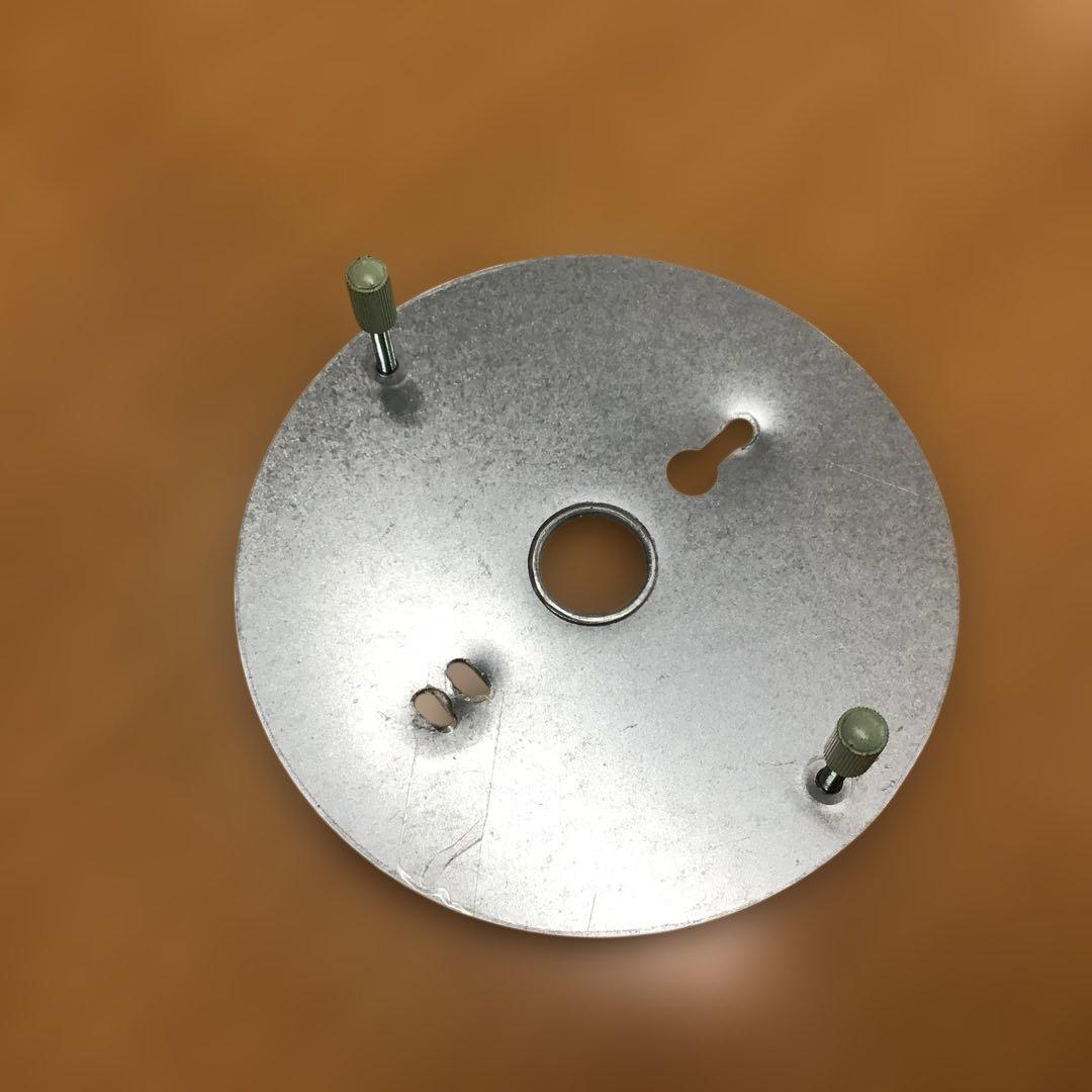 ナショナル　イタリア製　フラワー装飾シャンデリア 3灯