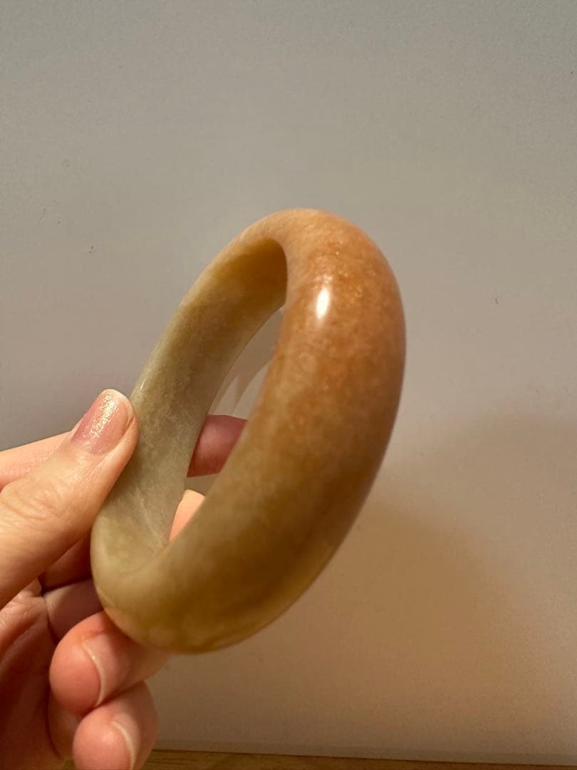 糖色バングル　シャー太翠バングル