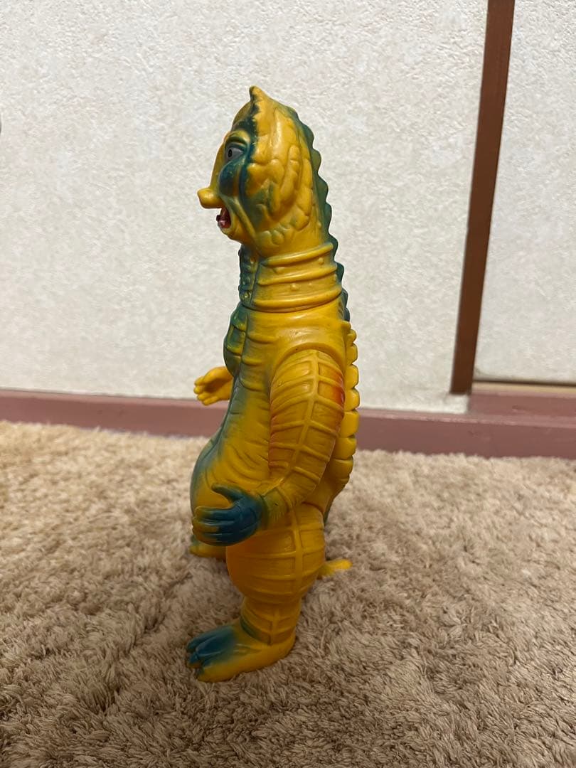 当時物　ブルマァク　バニラ ウルトラマン怪獣　ソフビ