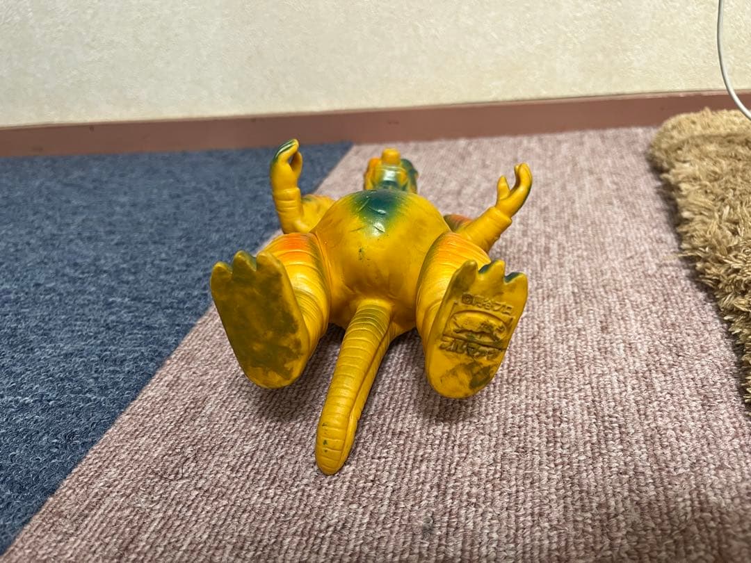 当時物　ブルマァク　バニラ ウルトラマン怪獣　ソフビ