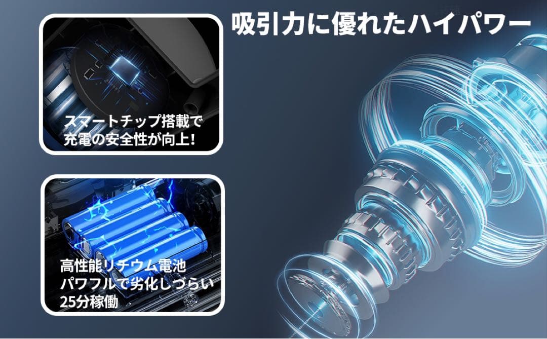 進化が際立つ！ 掃除機 コードレス