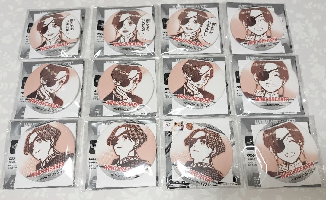 WIND BREAKER あたりつきラッキー缶バッジ 蘇枋隼飛