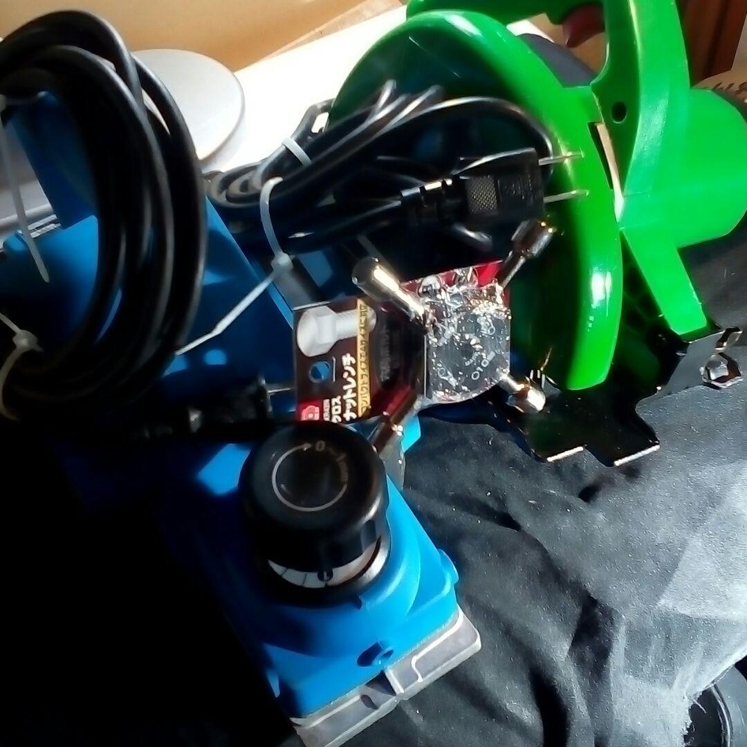 この度はリョウビのカンナとマルノコですリョウビです新品に近いです