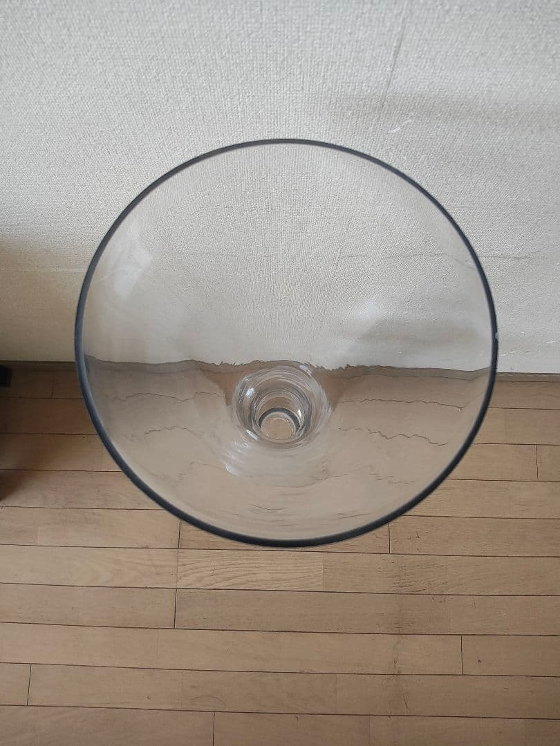 クリアガラス フラワーベース