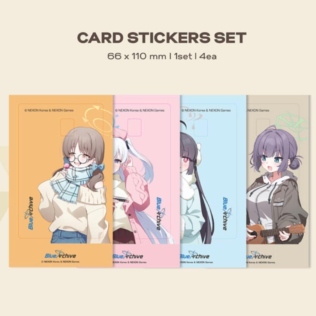 ブルーアーカイブ　韓国　4周年記念　OST CD アルバム　パッケージ