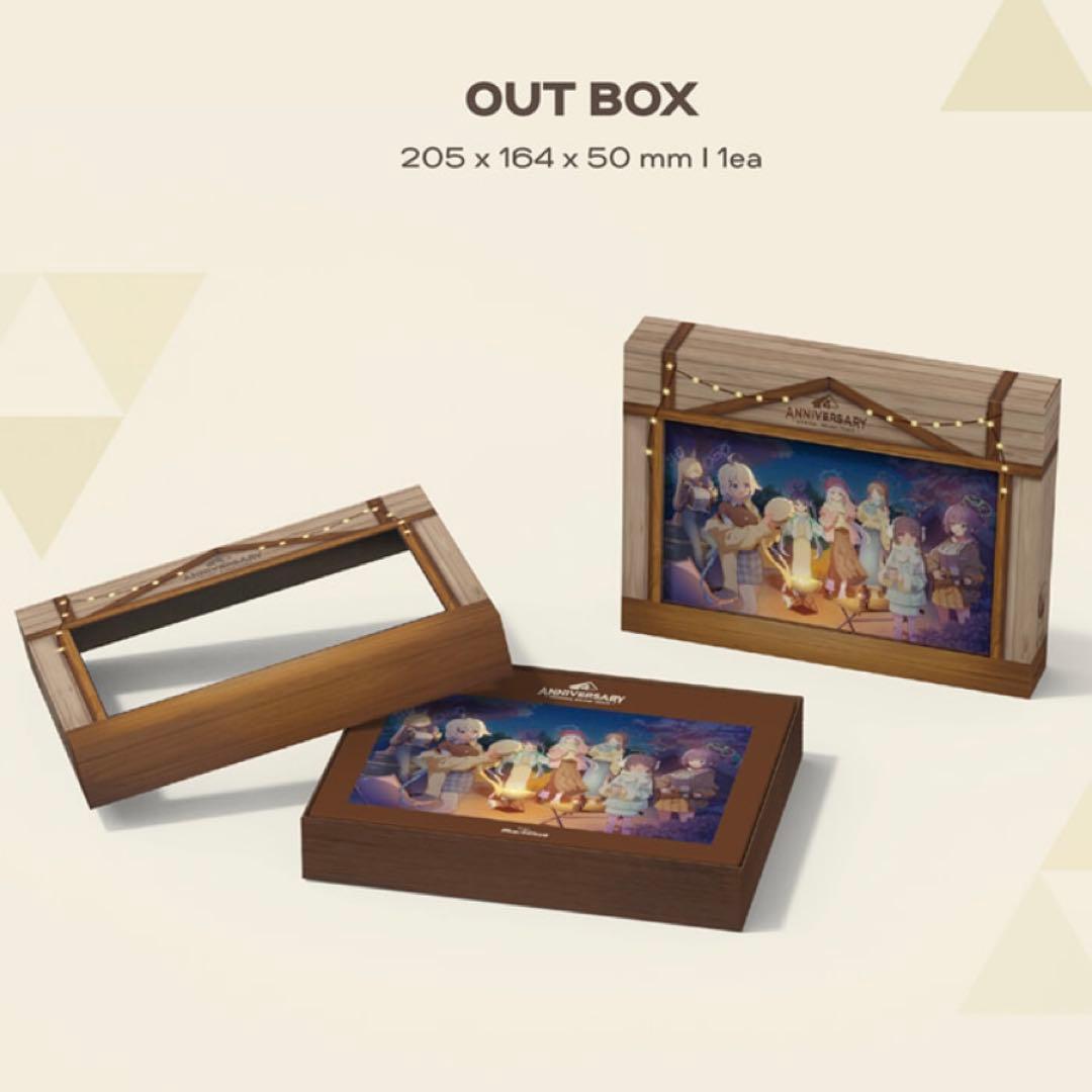 ブルーアーカイブ　韓国　4周年記念　OST CD アルバム　パッケージ