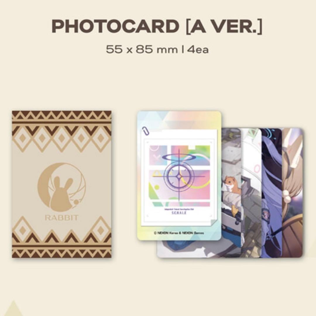 ブルーアーカイブ　韓国　4周年記念　OST CD アルバム　パッケージ