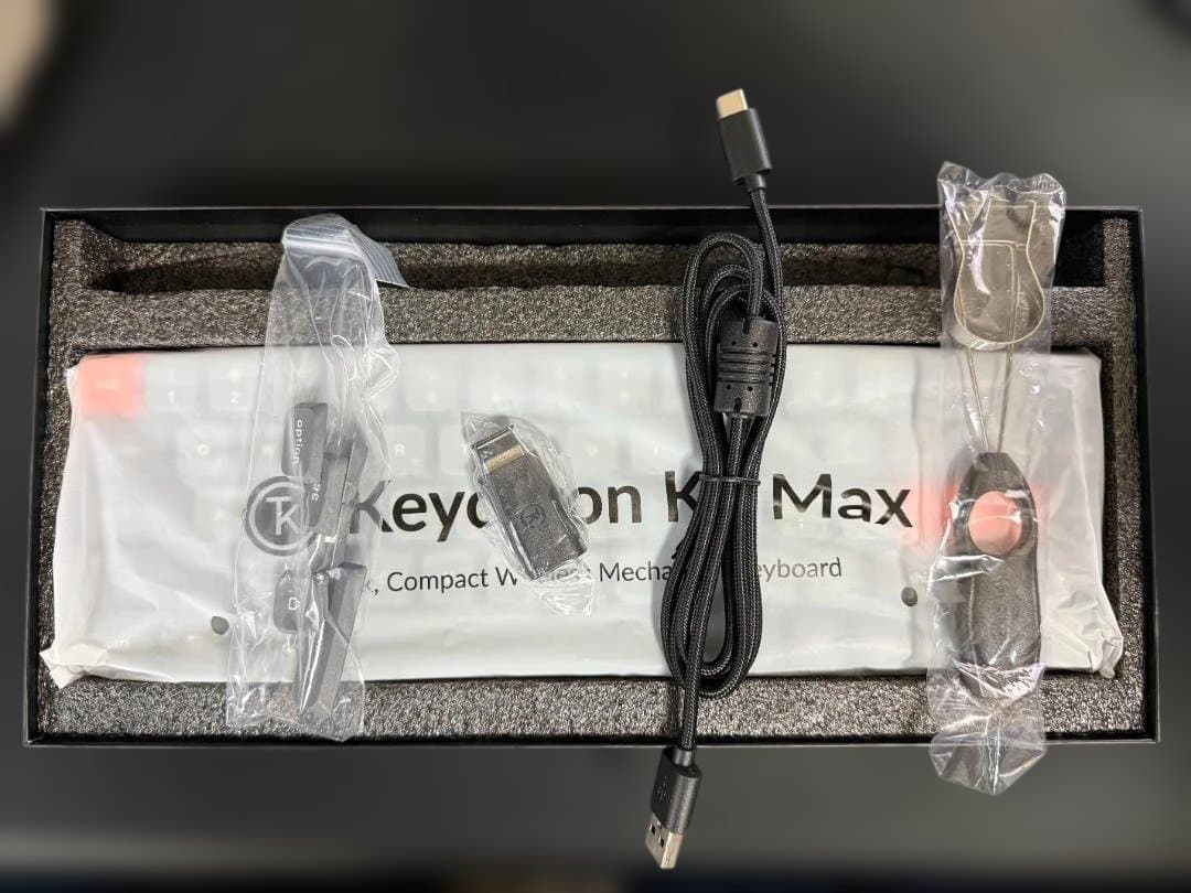 Keychron K7 Max 茶軸 US配列 HotSwap ロープロ