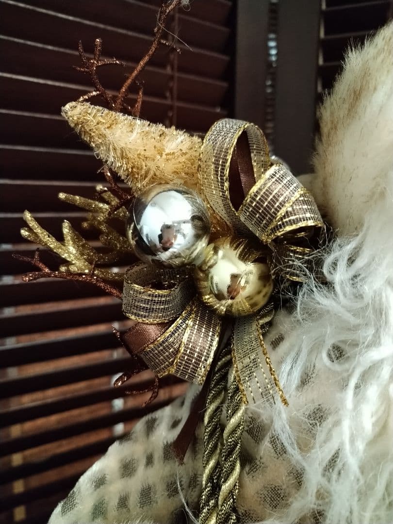 クリスマス　サンタクロースドール 大人フレンチシック　イギリスアンティーク