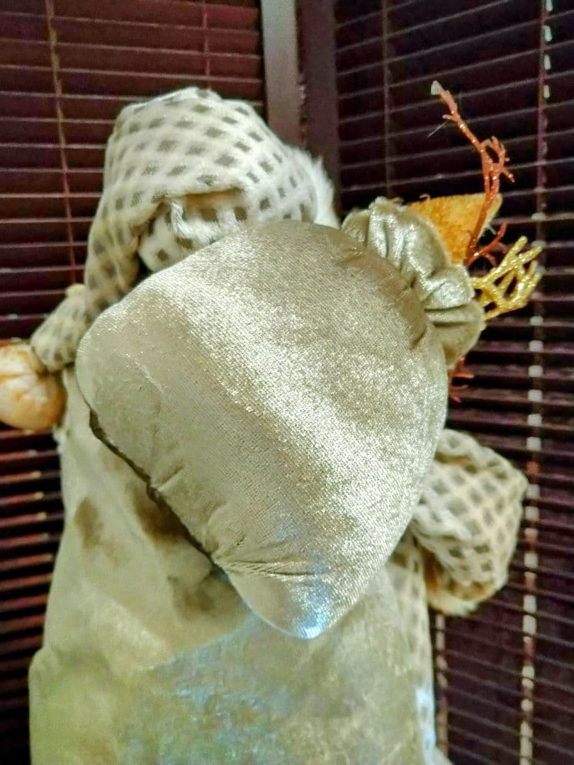 クリスマス　サンタクロースドール 大人フレンチシック　イギリスアンティーク