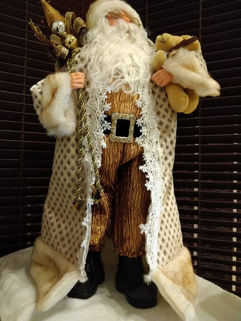 クリスマス　サンタクロースドール 大人フレンチシック　イギリスアンティーク