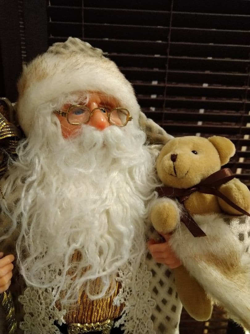 クリスマス　サンタクロースドール 大人フレンチシック　イギリスアンティーク