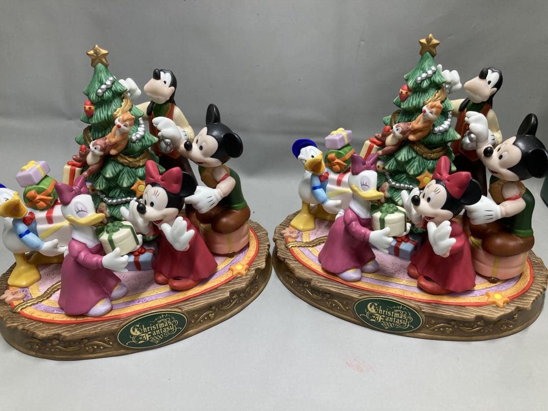 ディズニーランド クリスマスファンタジー2000 フィギュア3点セット 置物