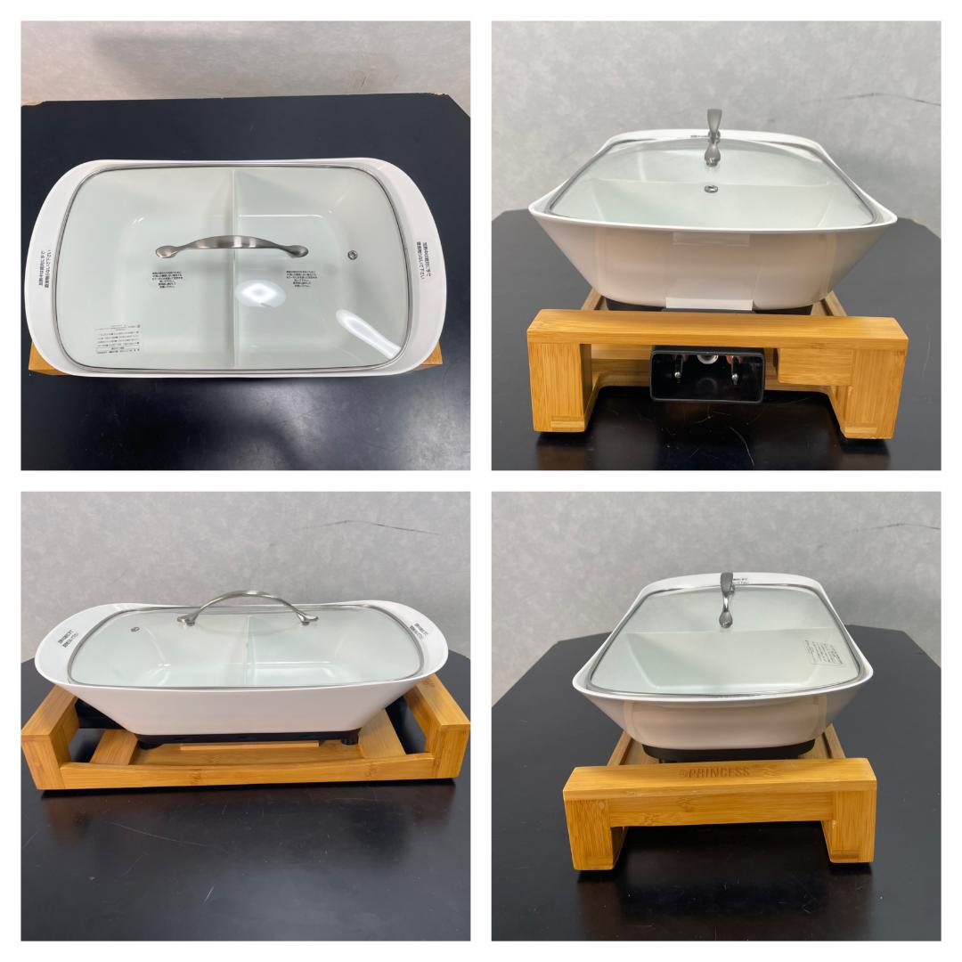 Y☆531 PRINCESS 電気鍋 セパレートポット ピュア　163030