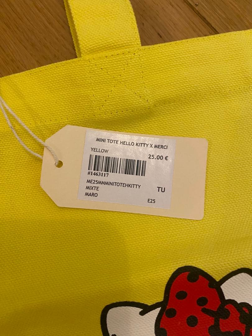 Hello Kitty x Merci ミニトートバッグ