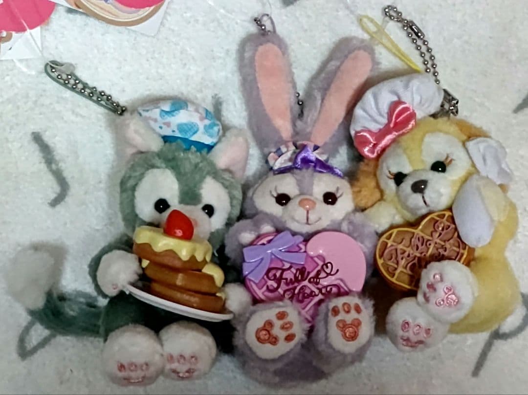 新品タグ付 ダッフィー ハートウォーミングデイズ2020 ぬいぐるみストラップ